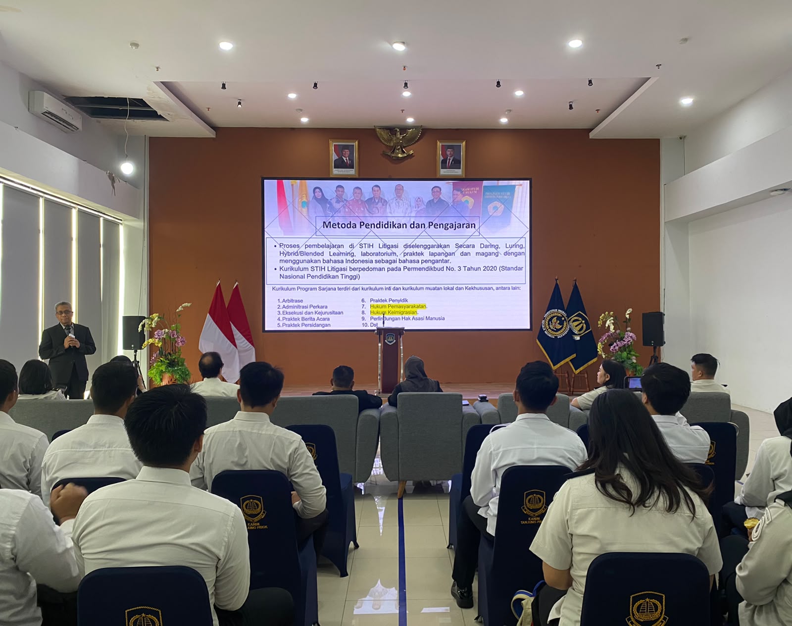 STIH Litigasi Jakarta menyelenggarakan Sosialisasi PMB Program Sarjana Ilmu Hukum Kelas Kerja Sama bagi CPNS Ditjen Imigrasi guna mendukung peningkatan kompetensi aparatur melalui pendidikan tinggi yang berkualitas.